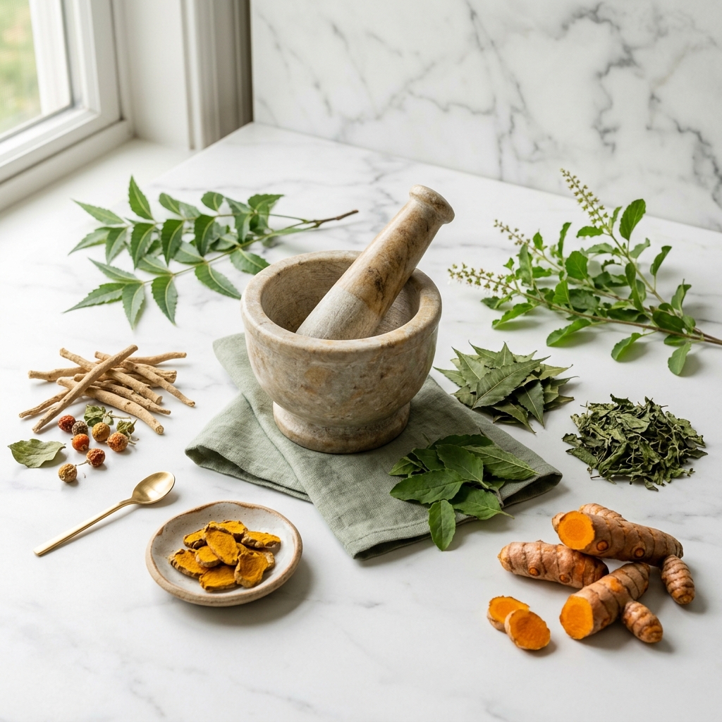 Premium Ayurvedic herbs and natural medicines