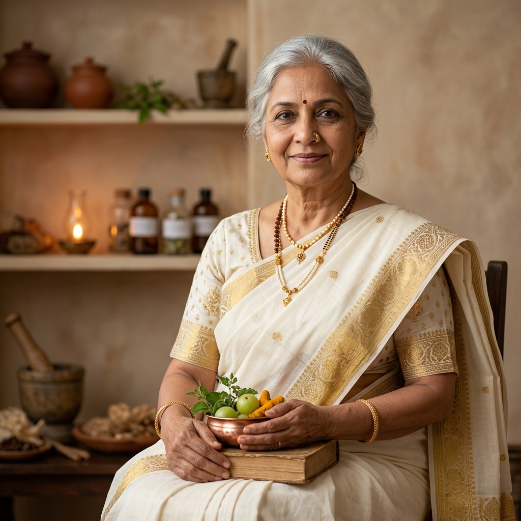 Dr. Lakshmi Devi, Senior Vaidya